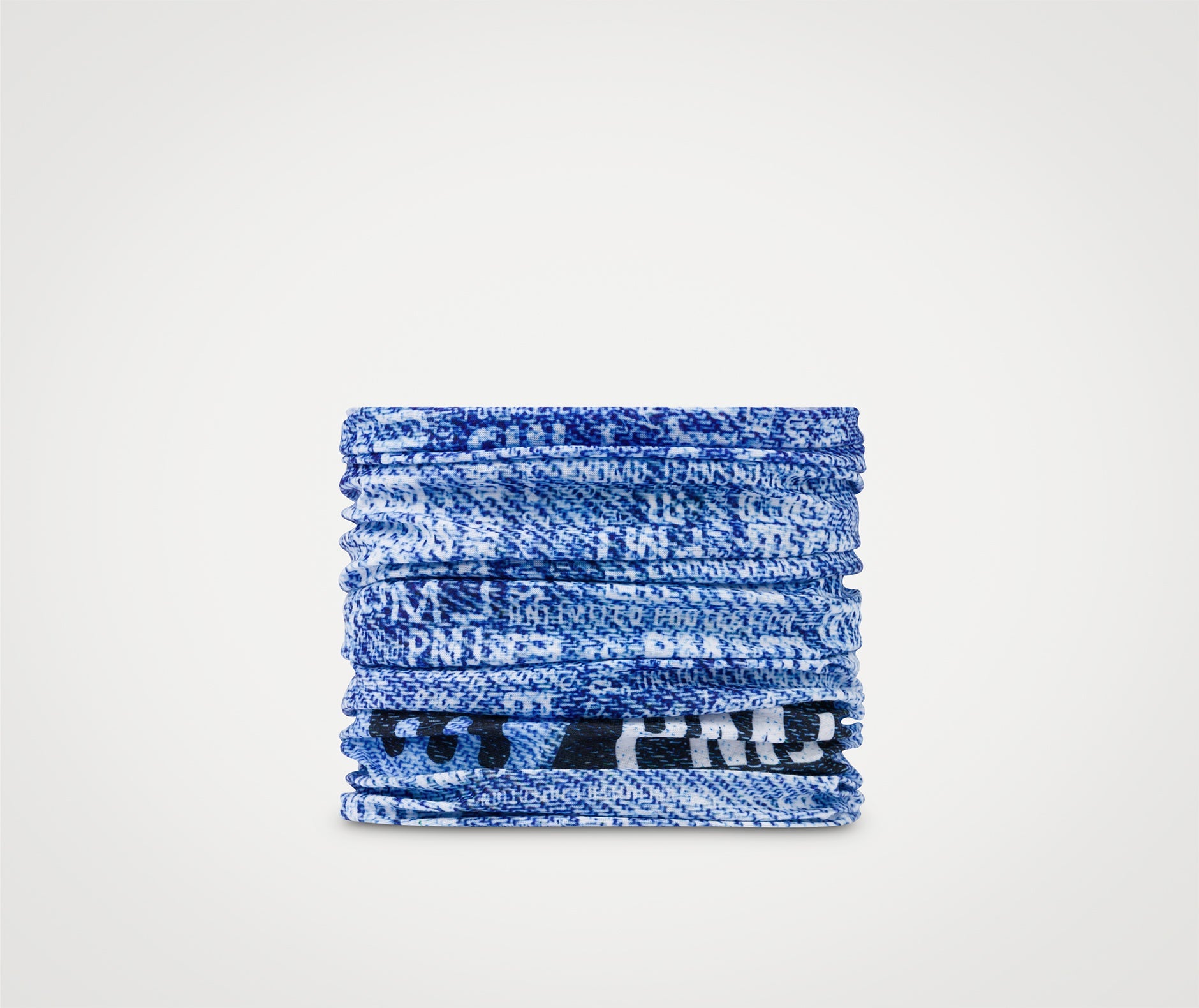 NECK TUBE JEANS PRINT