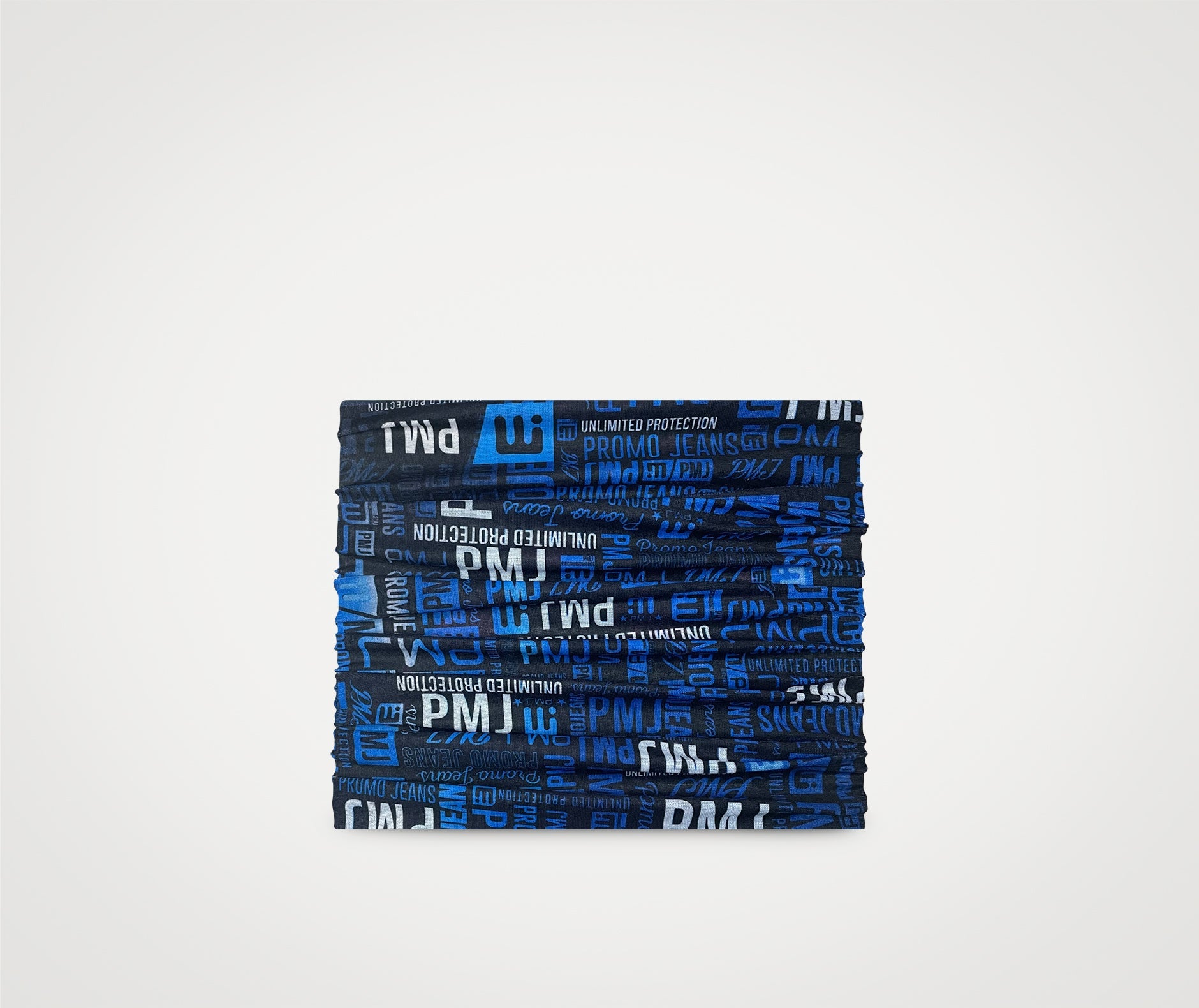 NECK TUBE PRINT SCHWARZ & BLAU